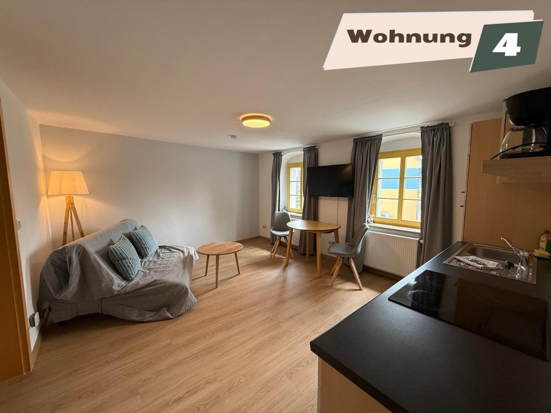 Ferienwohnung Zum Boehmischen Buergergarten ラーデボイル エクステリア 写真